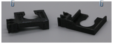 Halter Bremsleitungskabel links und rechts